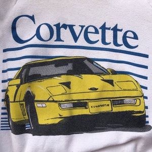 Vintage corvette crewneck sweater